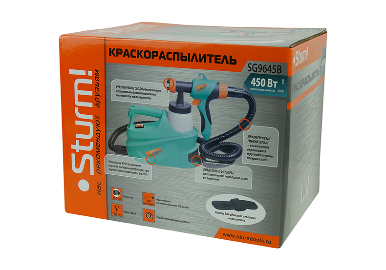 Краскопульт электрический Sturm! SG9645B