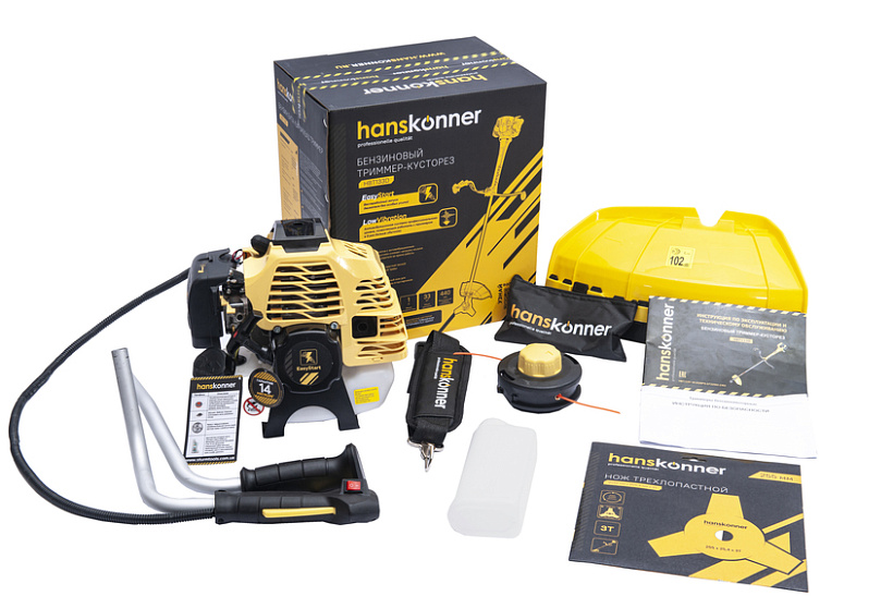 Триммер бензиновый Hanskonner HBT133D